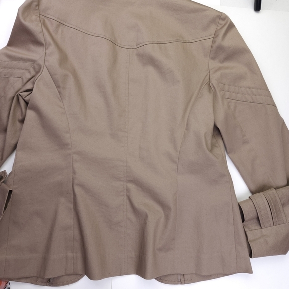 Trina Turk Tan Brown Blazer Sz 10 - Picture 13 of 15